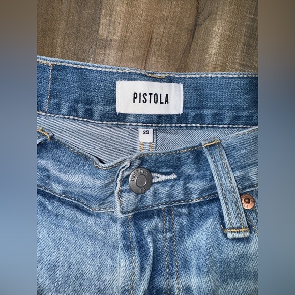 Pistola Devin Mom Cut Off Shorts in Size 29 - Picture 2 of 7